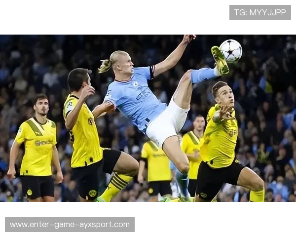 哈兰德的突破与传球，曼城的又一完美进攻